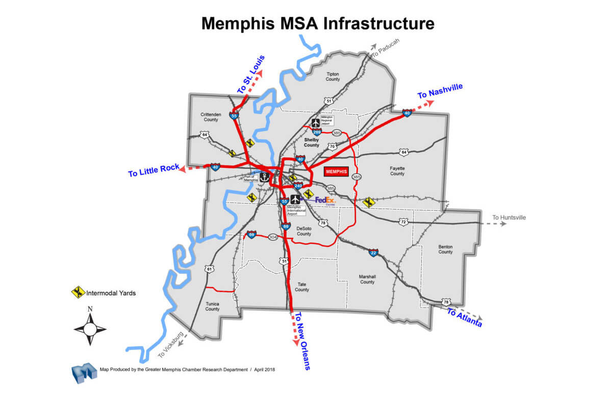 Memphis MSA Infrastructure Memphis MSA Infrastructure